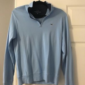 NEVER WORN Baby blue Vineyard Vines pullover